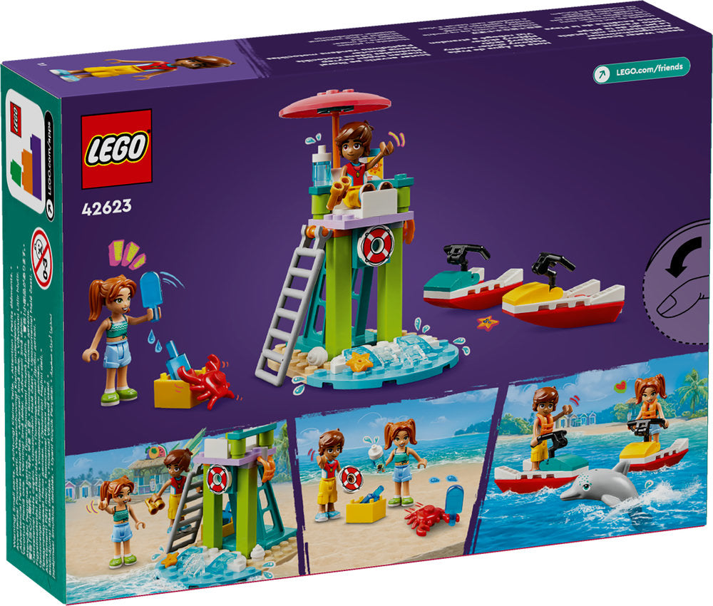 Lego® Friends Beach Water Scooter Lifeguard Toy 42623