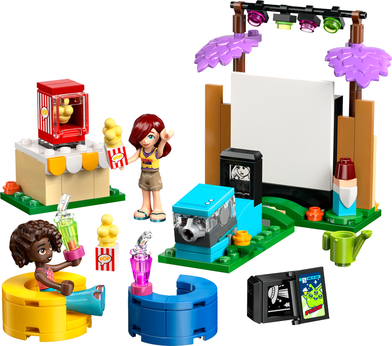 Lego® Friends Friendship Movie Night Pretend-Play Toy Building Kit 42642