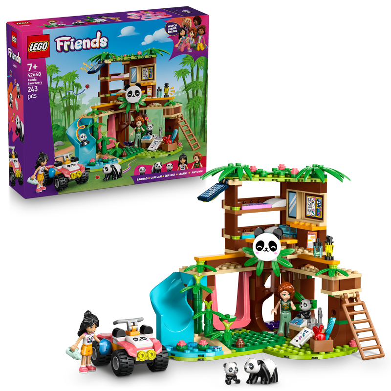 Lego® Friends Panda Sanctuary Animal Care Building Set Toy 42648