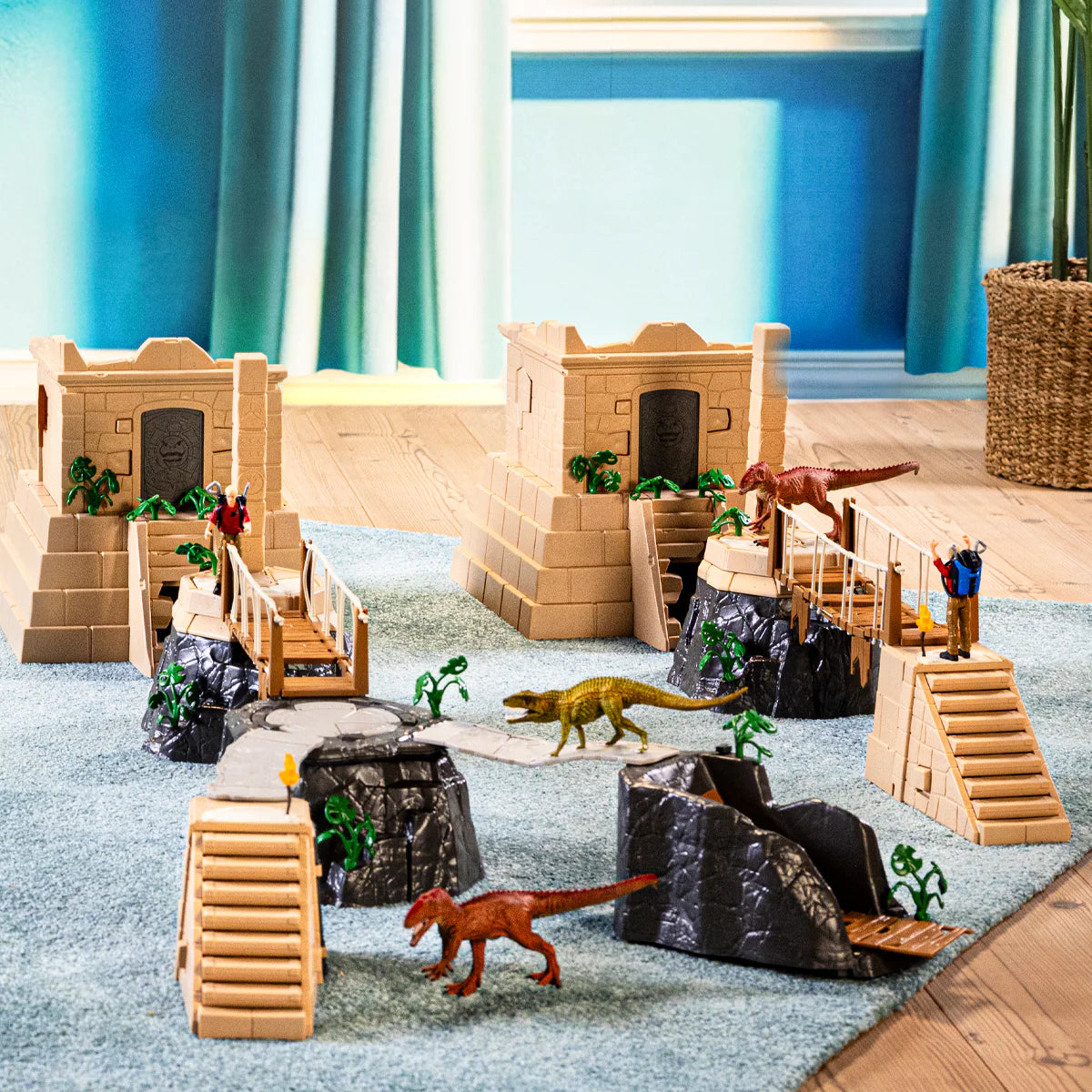 Schleich Dinosaurs 42657 Dino Temple Conquest