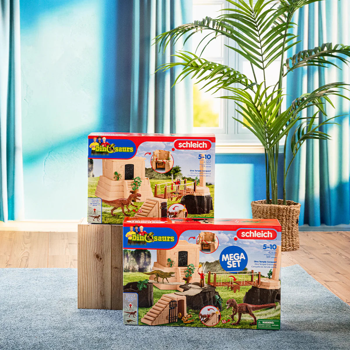 Schleich Dinosaurs 42657 Dino Temple Conquest