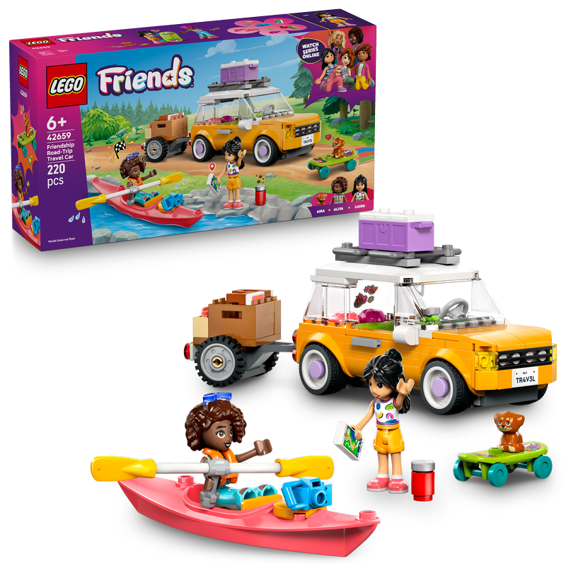 Lego® Friends Friendship Road-Trip Travel Car Building Set 42659