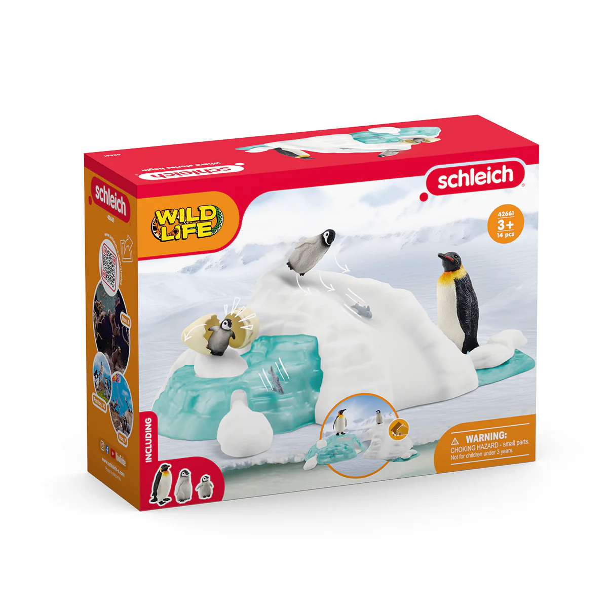 Schleich Wild Life 42661 Penguin Family Fun