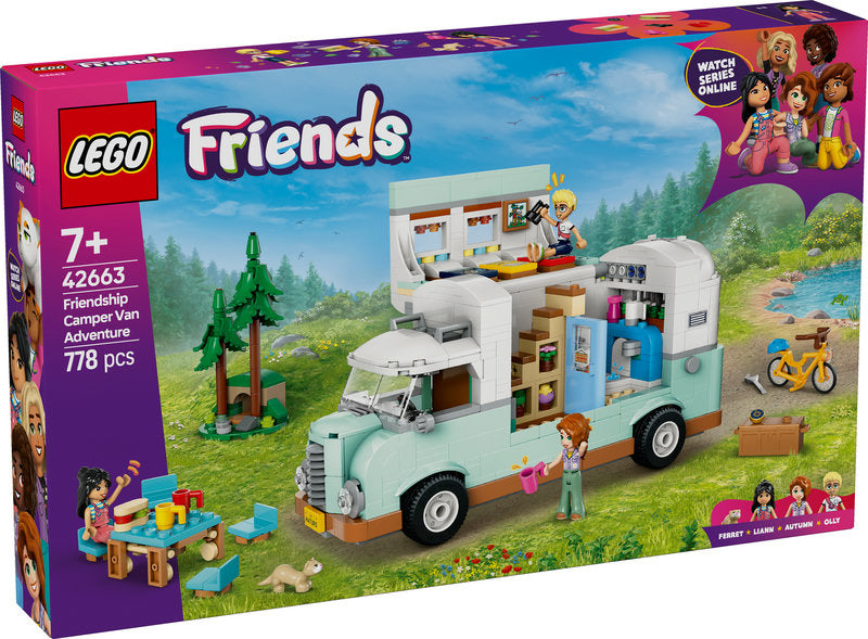 Lego® Friends Friendship Camper Van Adventure 42663
