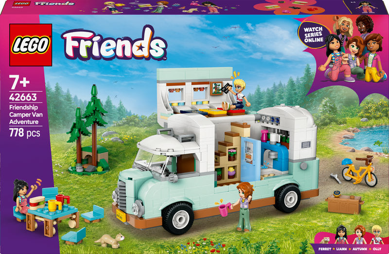 Lego® Friends Friendship Camper Van Adventure 42663