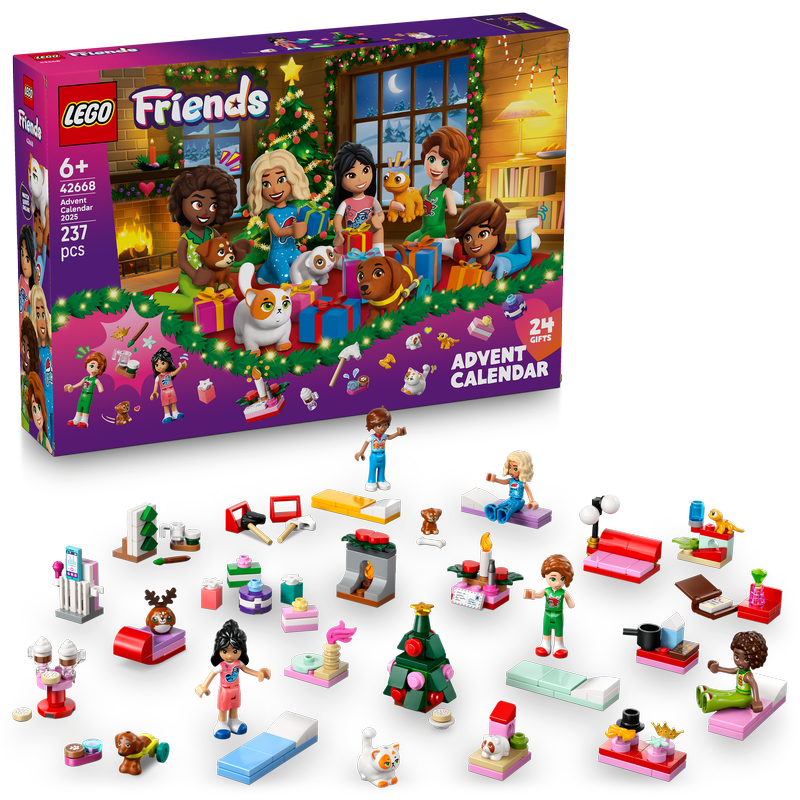Lego Friends Advent Calendar 2025 Toy For Kids 42668