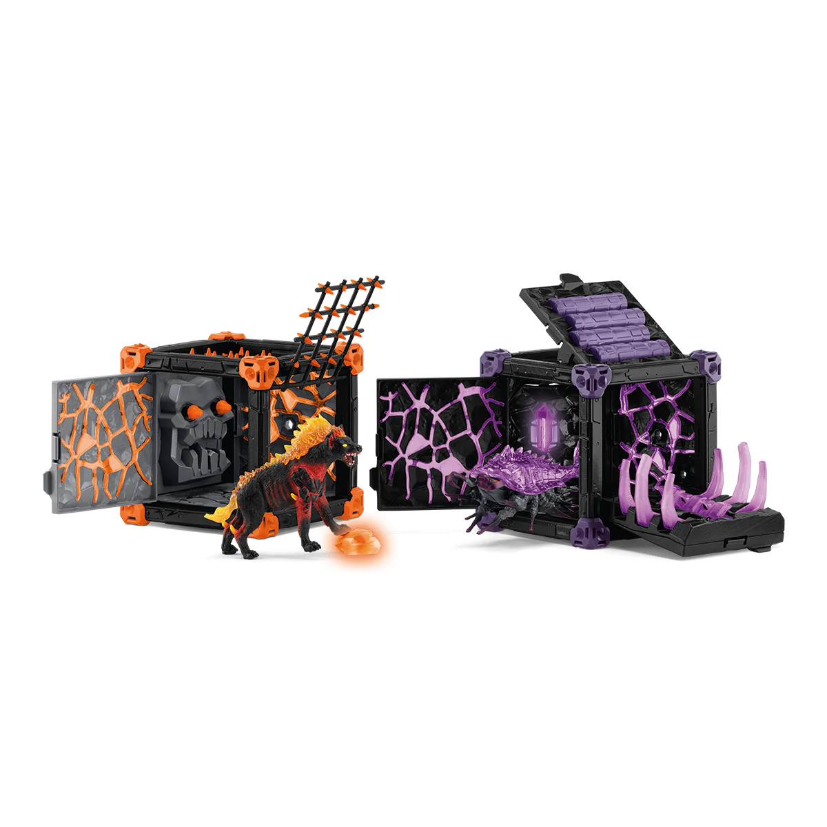 Schleich Eldrador 42673 Battlecave Arena: Lava Vs. Shadow