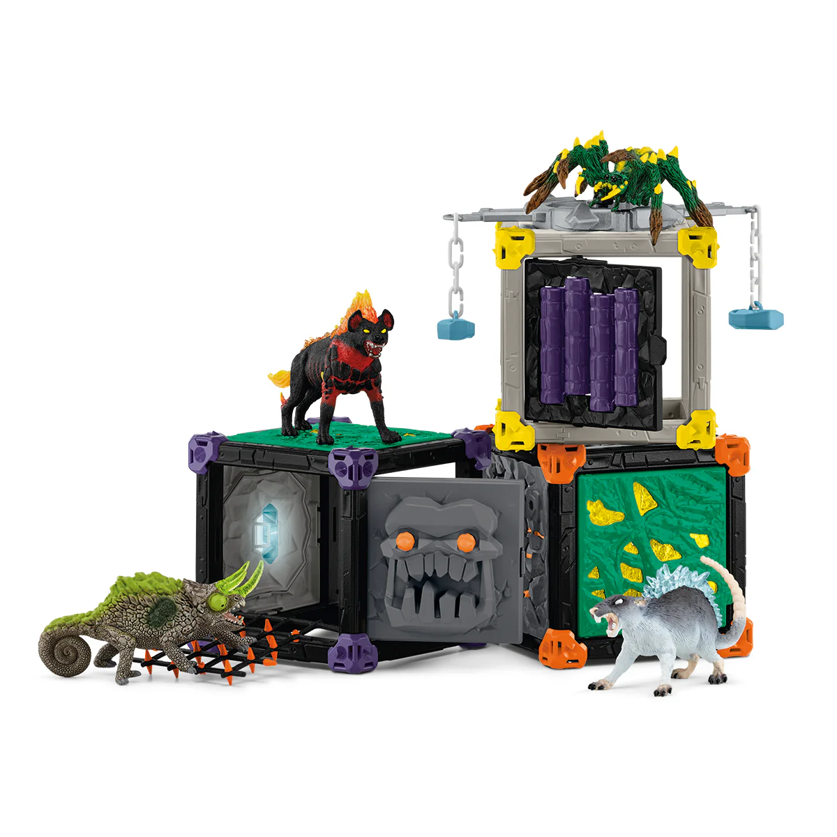 Schleich Eldrador 42673 Battlecave Arena: Lava Vs. Shadow