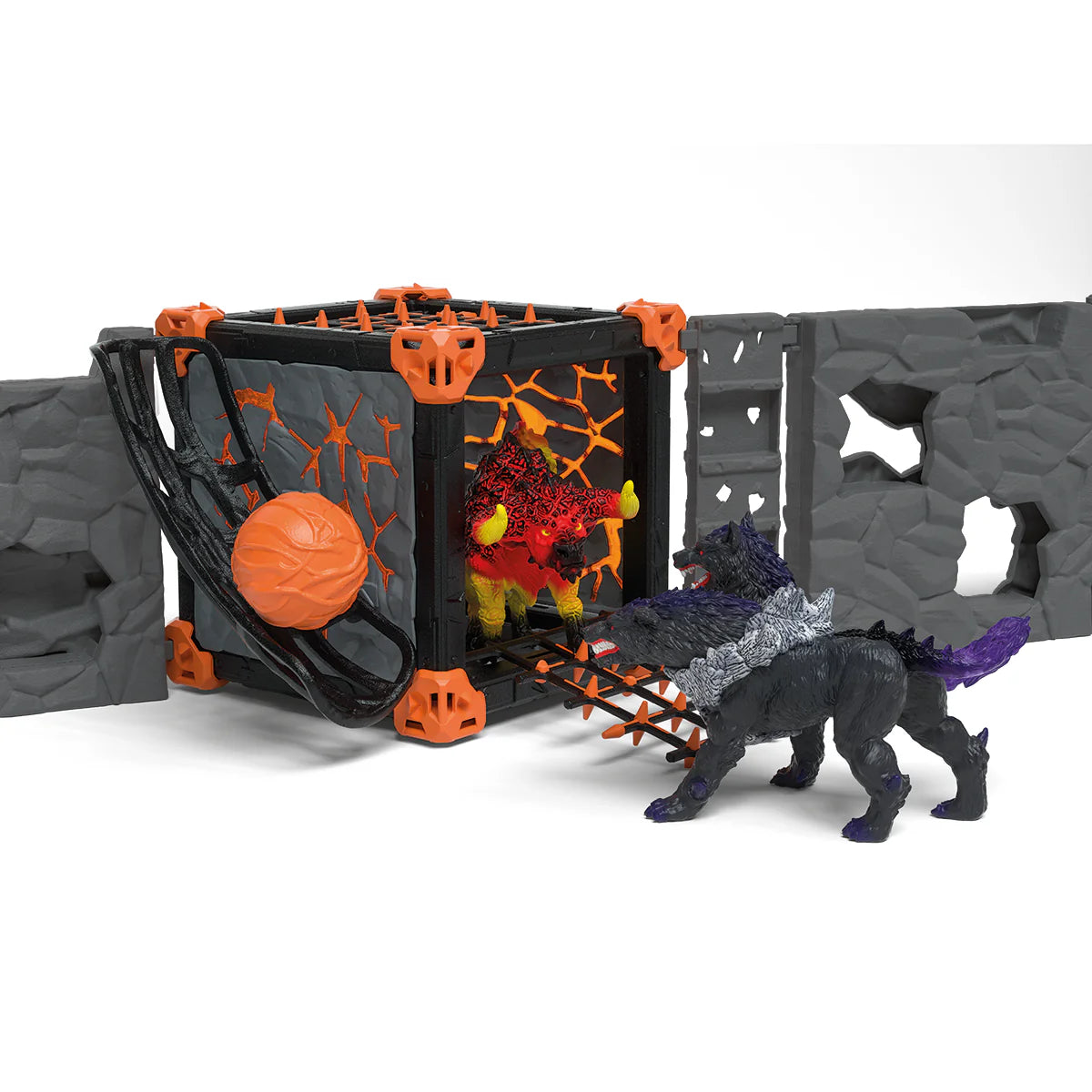 Schleich Eldrador 42673 Battlecave Arena: Lava Vs. Shadow