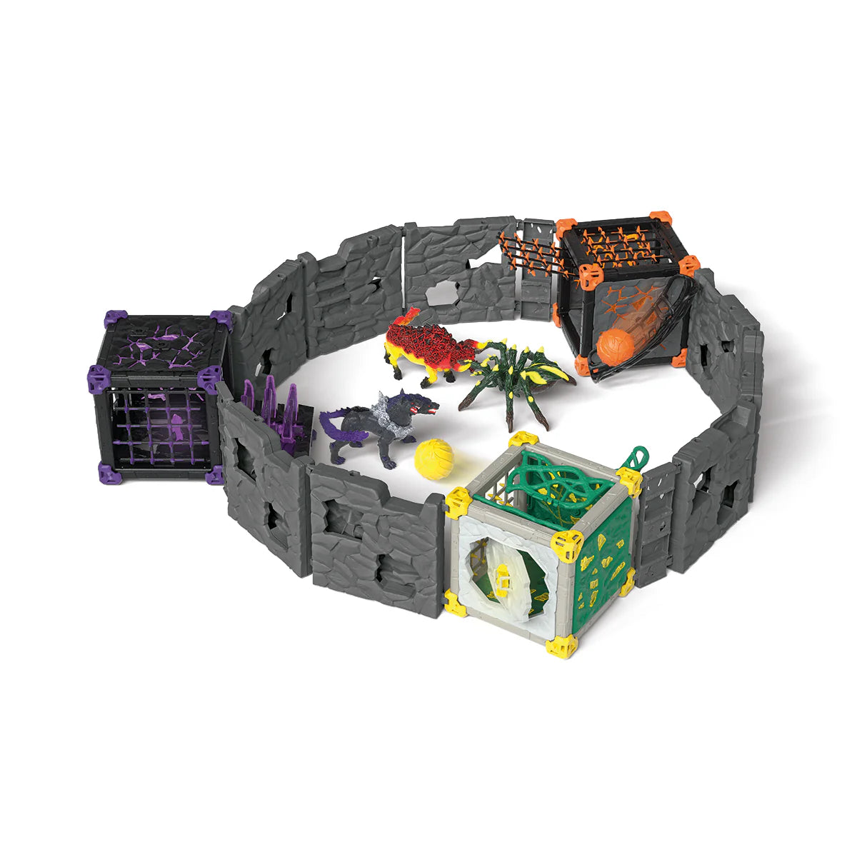 Schleich Eldrador 42673 Battlecave Arena: Lava Vs. Shadow