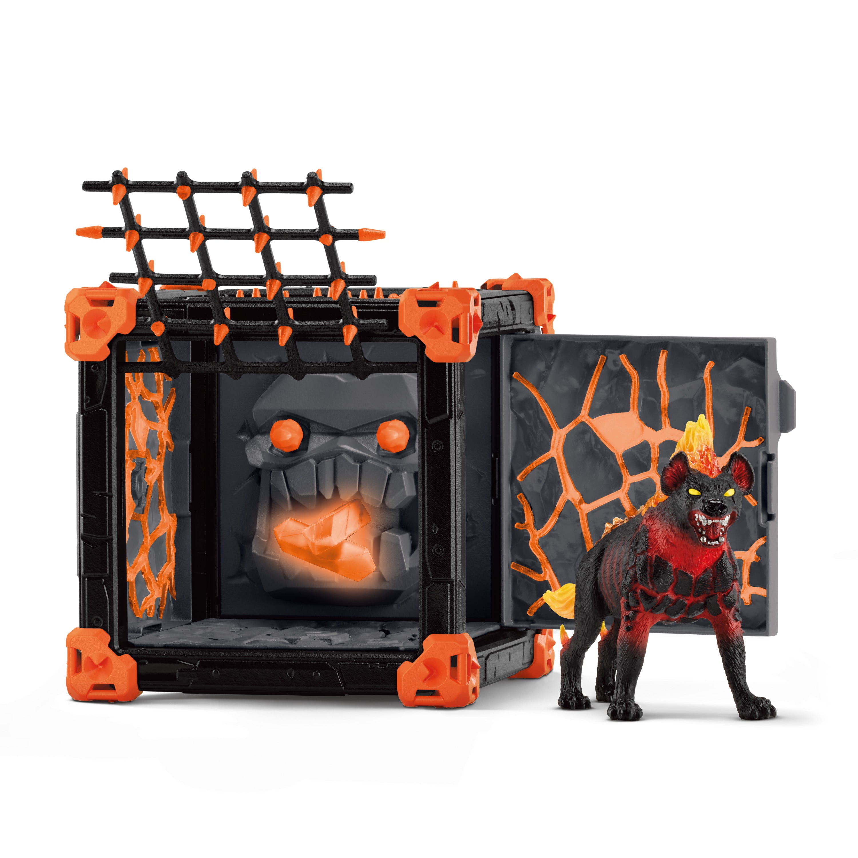 Schleich Eldrador Creatures Battlecave Lava Hyena 42674