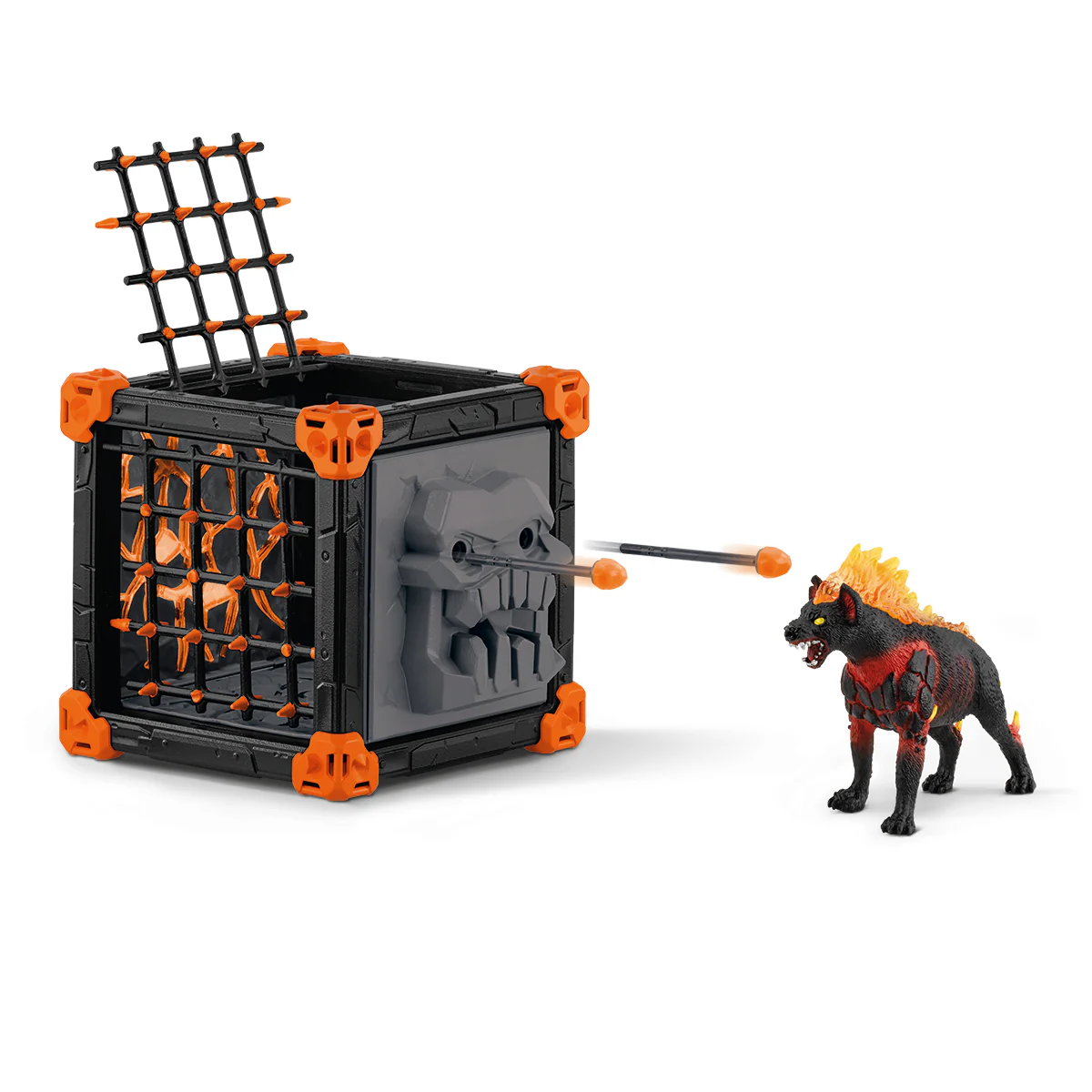 Schleich Eldrador Creatures Battlecave Lava Hyena 42674