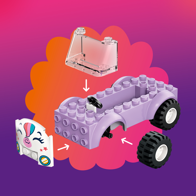Lego® Friends Unicorn Cake Delivery Car Toy 42675