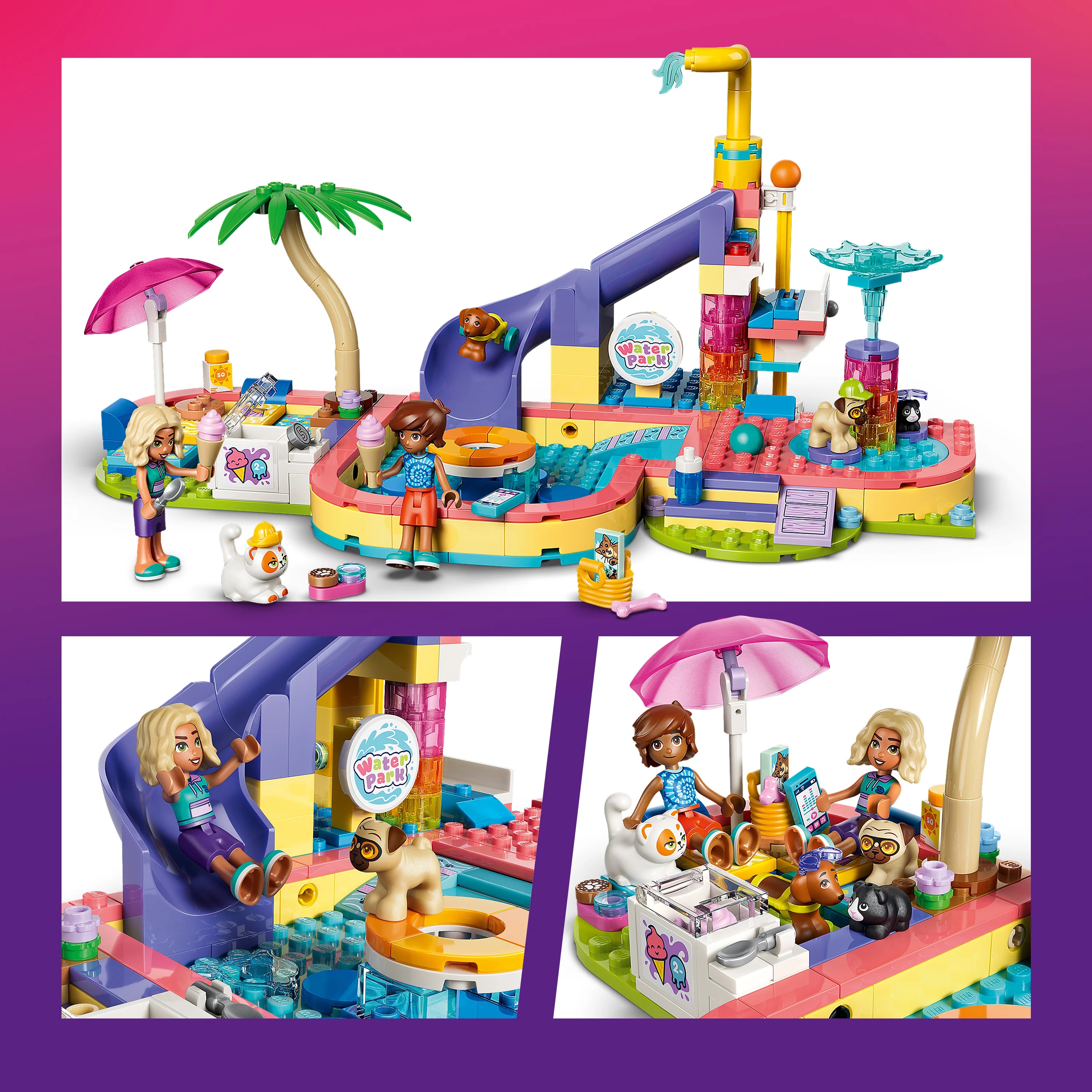 Lego Friends Fun Water Park Day Building Toy 42676