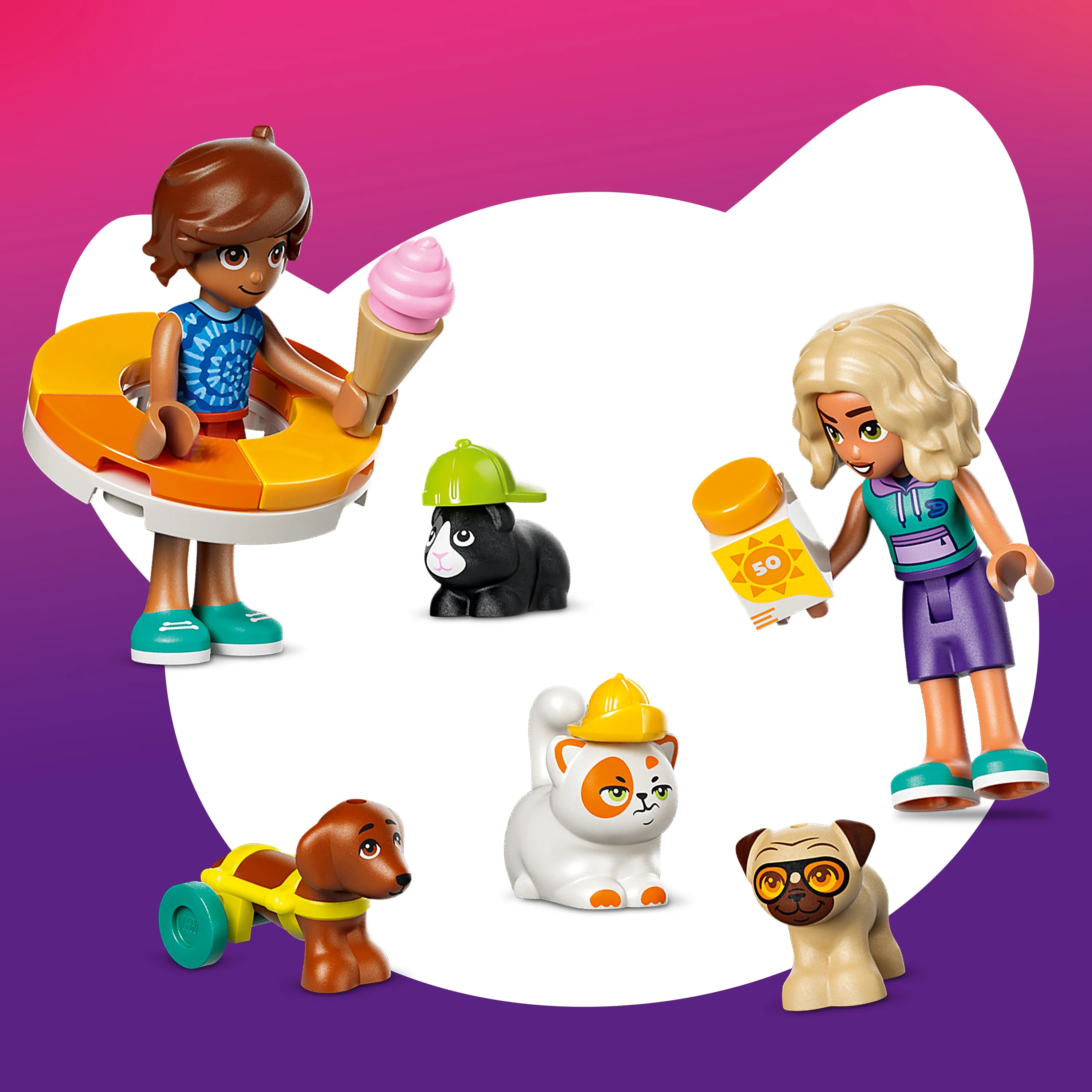 Lego Friends Fun Water Park Day Building Toy 42676