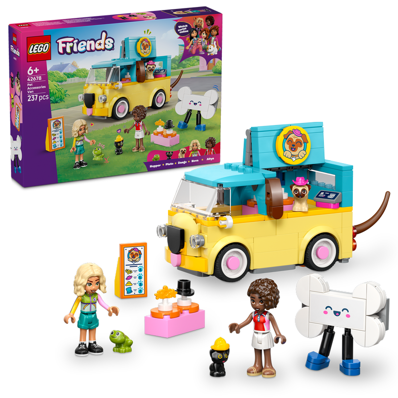 Lego® Friends Pet Accessories Van Toy Set 42678