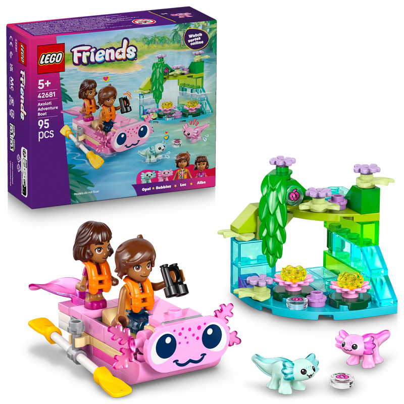 Lego® Friends Axolotl Adventure Boat 42681