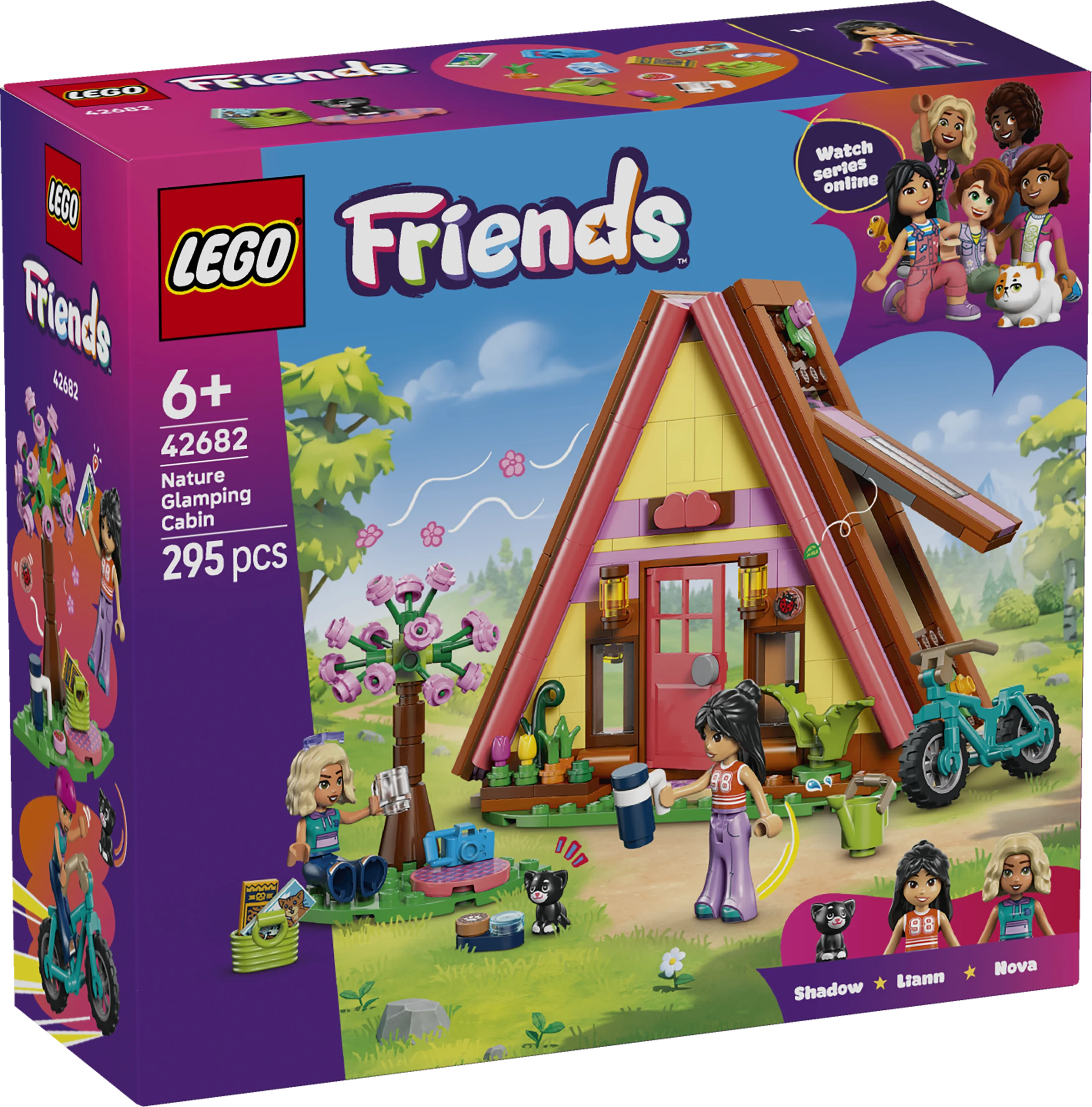 Lego Friends Nature Glamping Cabin Toy 42682