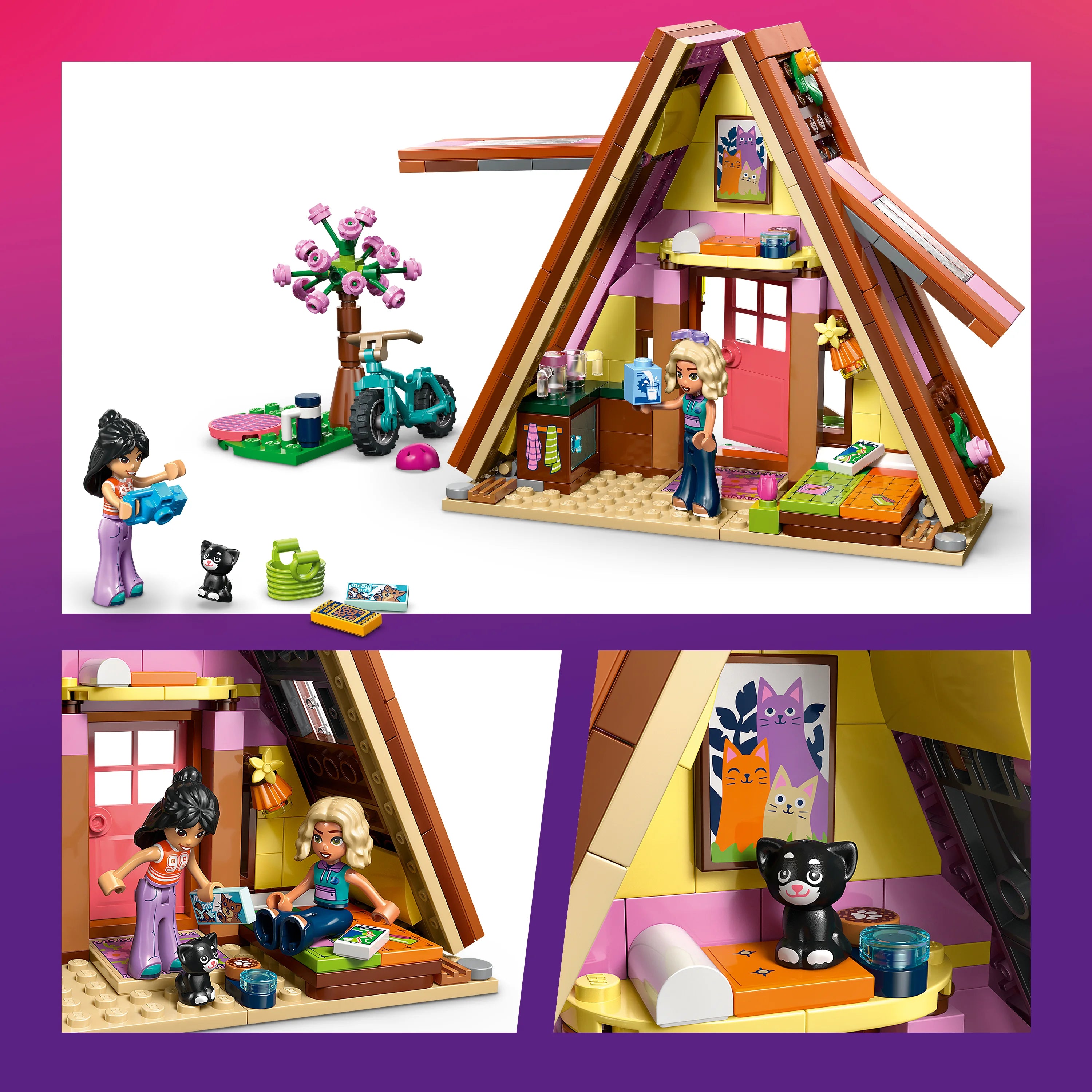 Lego Friends Nature Glamping Cabin Toy 42682