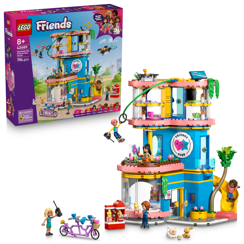 Lego® Friends Heartlake City Friends Club House Toy 42689