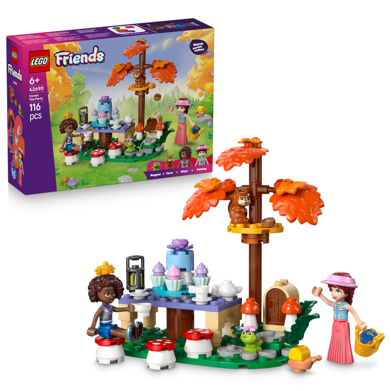 Lego Friends Forest Tea Party Building Toy 42690