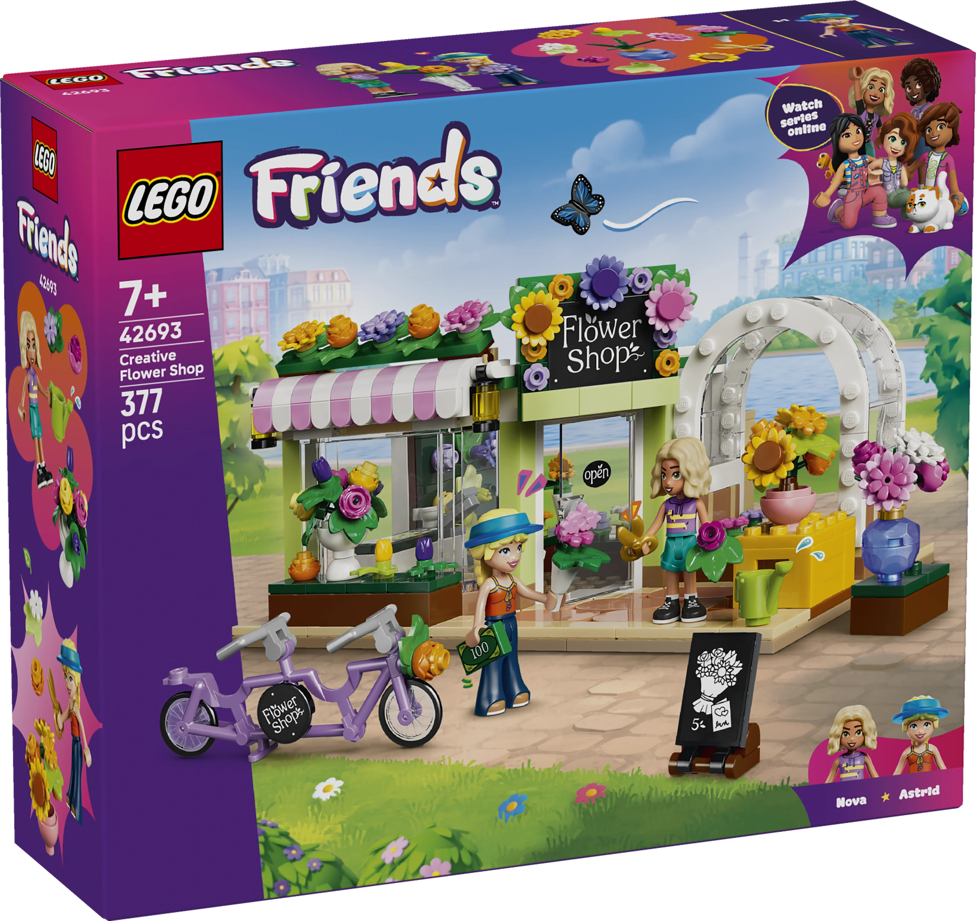 Lego Friends Creative Flower Shop Building Toy 42693