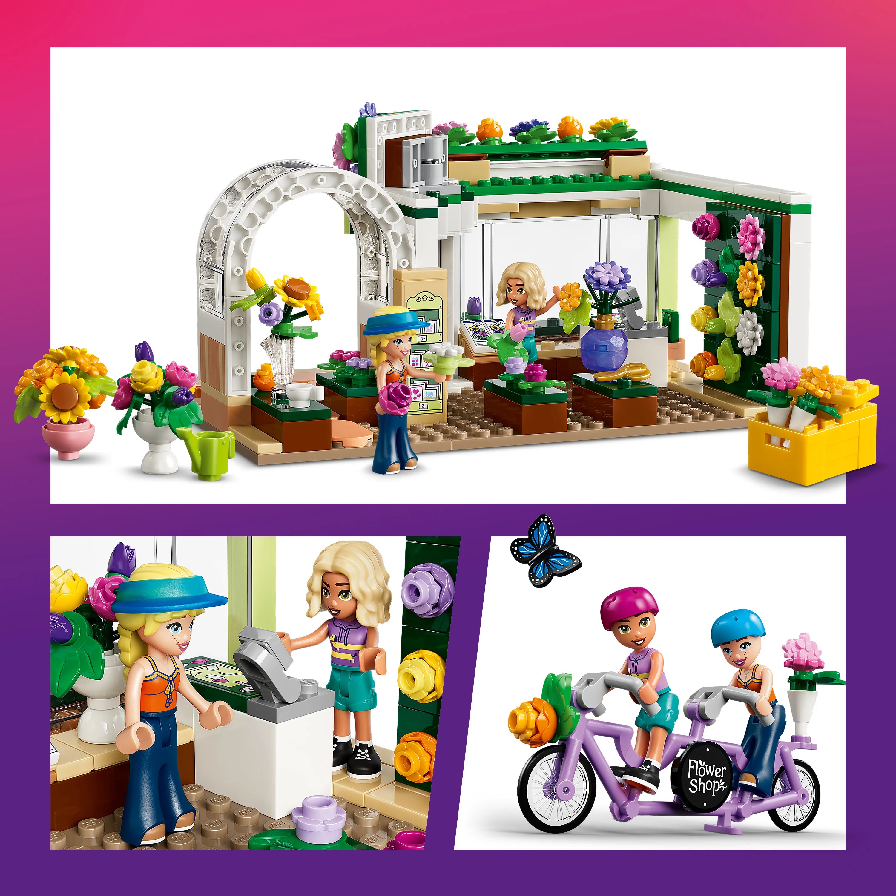 Lego Friends Creative Flower Shop Building Toy 42693