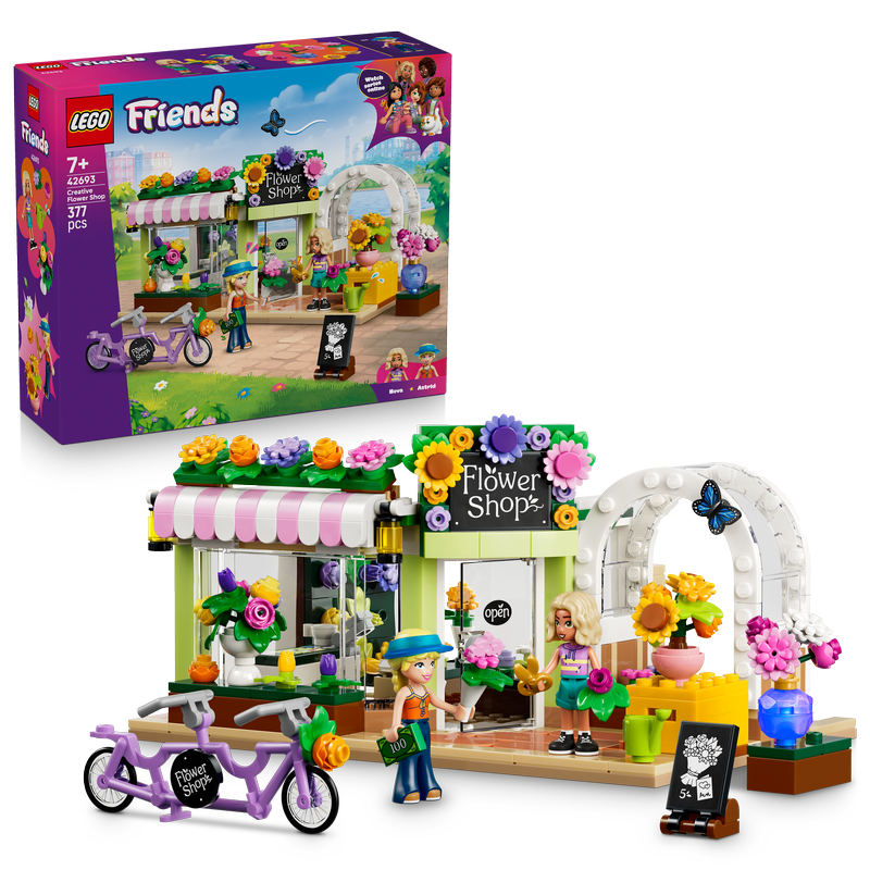 Lego Friends Creative Flower Shop Building Toy 42693