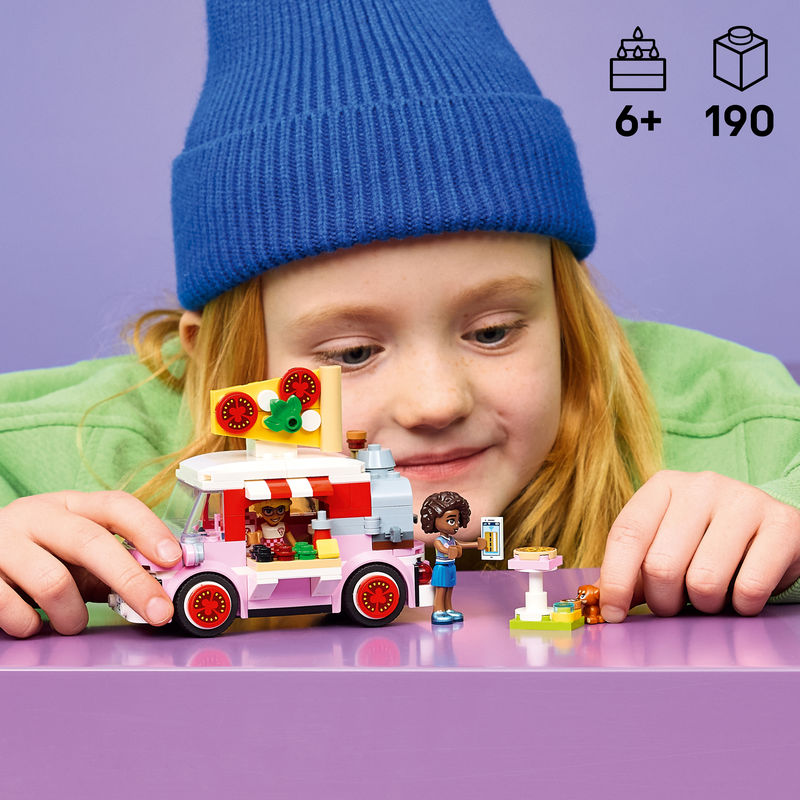 Lego Friends Pizza Truck Toy With Play Food 42694