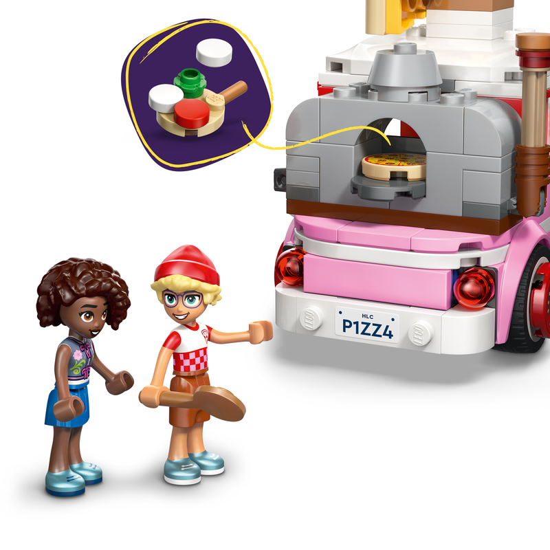 Lego Friends Pizza Truck Toy With Play Food 42694