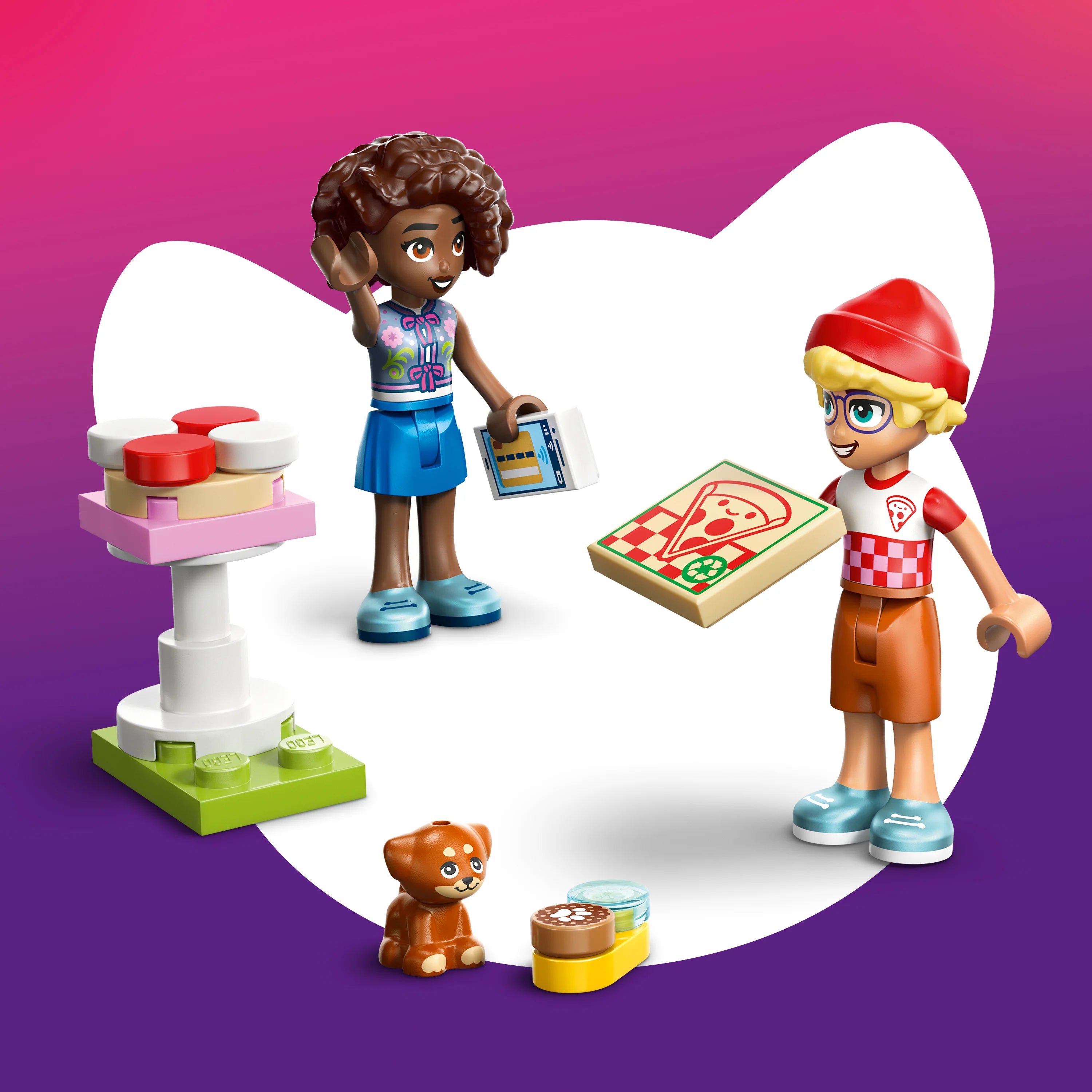Lego Friends Pizza Truck Toy With Play Food 42694