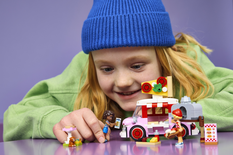 Lego Friends Pizza Truck Toy With Play Food 42694