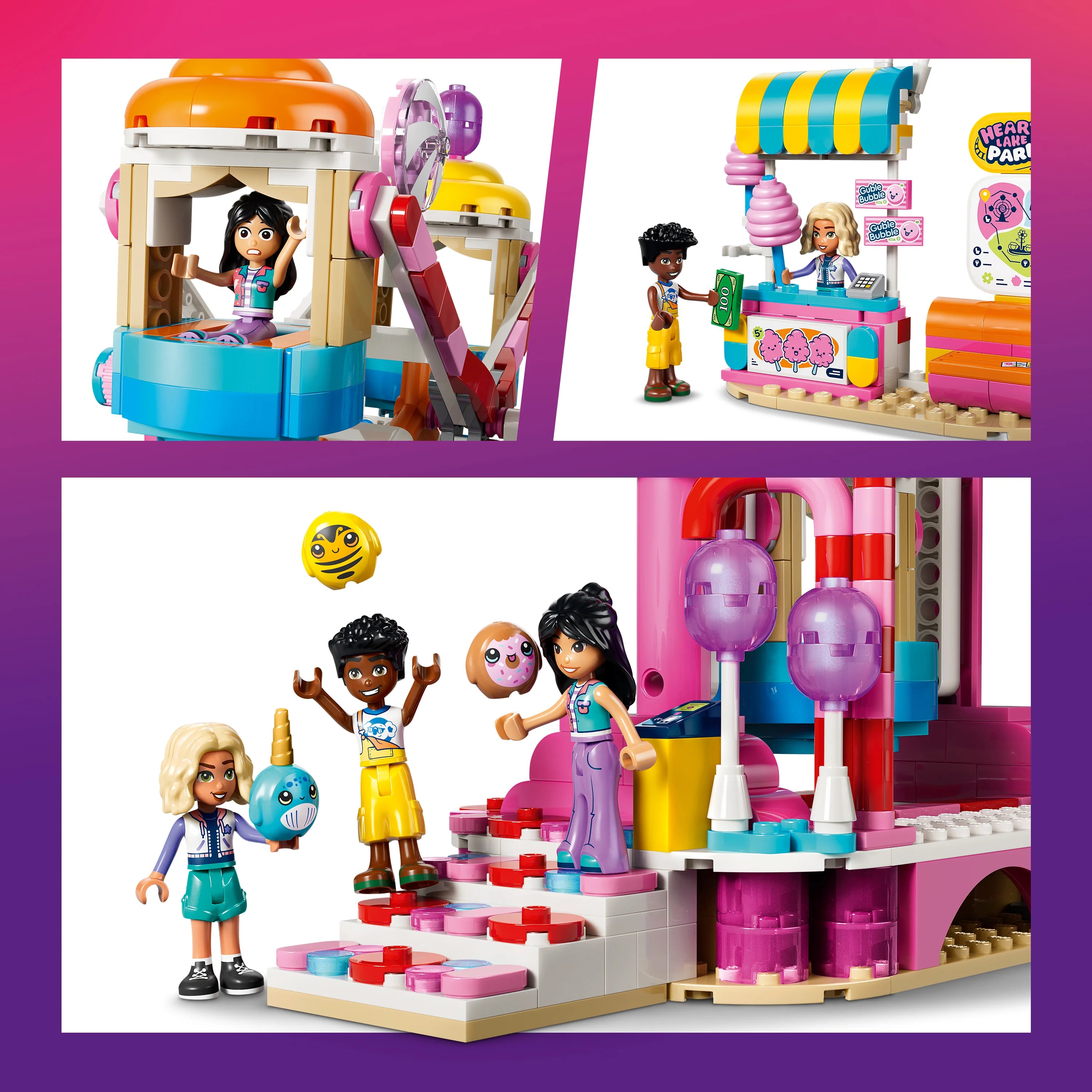 Lego Friends Candy & Cupcake Ferris Wheel Set 42700