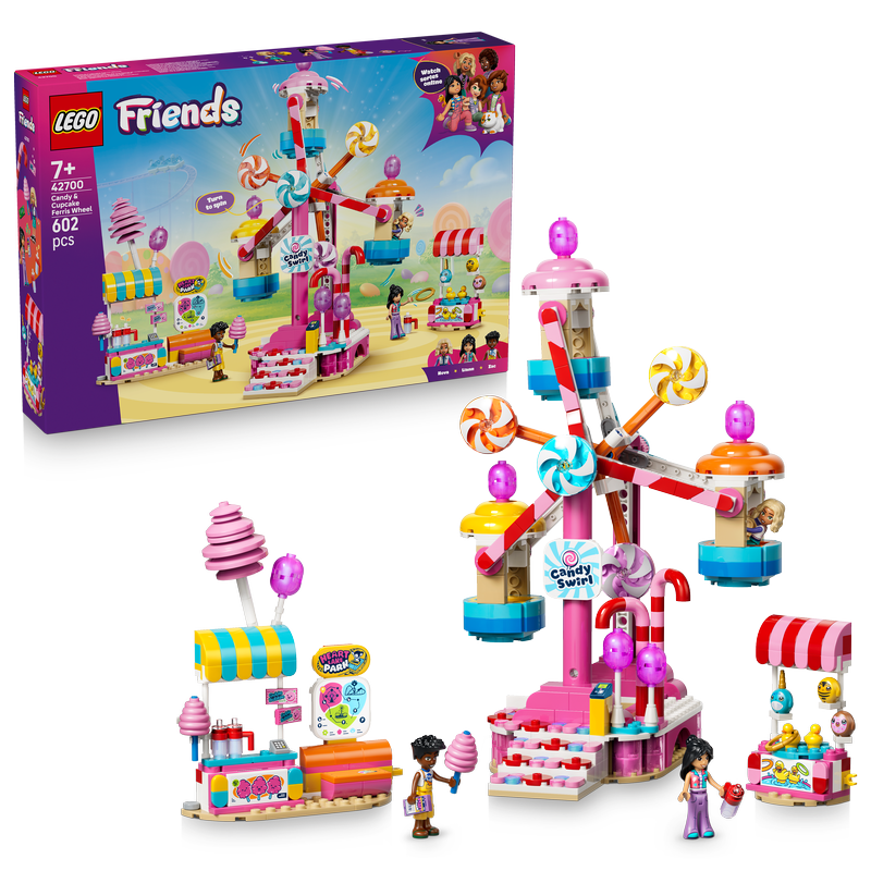 Lego Friends Candy & Cupcake Ferris Wheel Set 42700