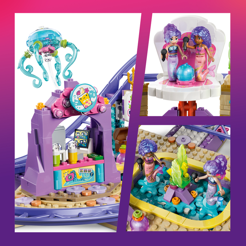 Lego Friends Mermaid Roller Coaster Ride Toy 42703