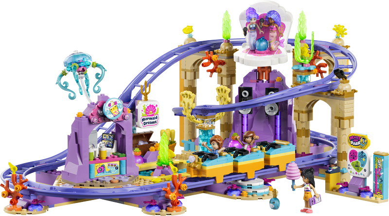 Lego Friends Mermaid Roller Coaster Ride Toy 42703