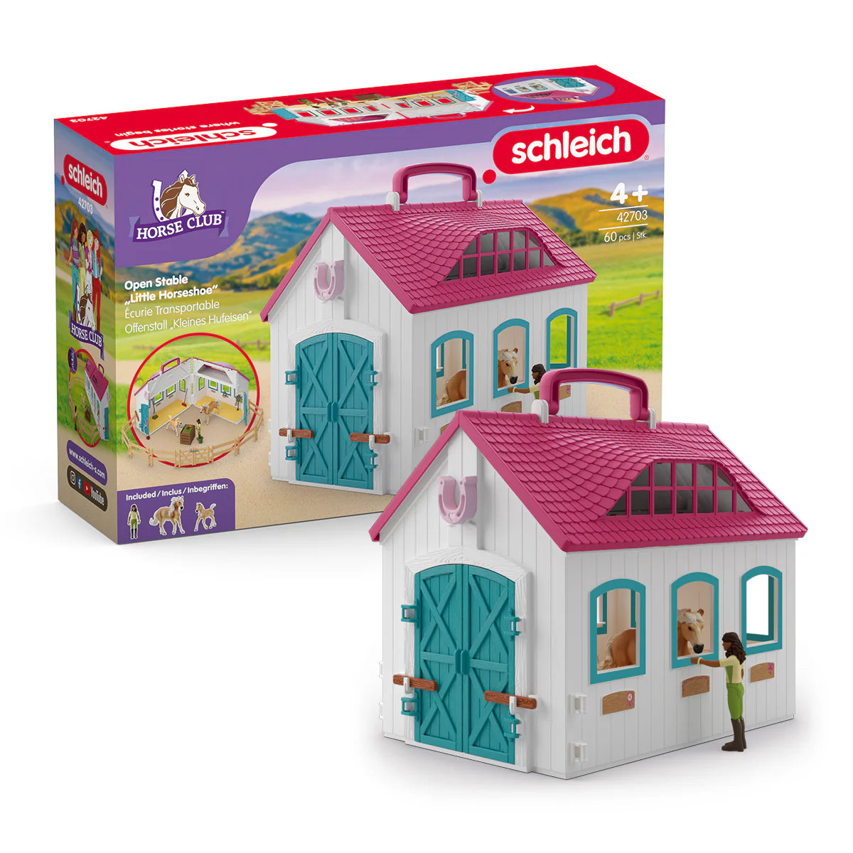 Schleich Horse Club Open Stable "Little Horseshoe"