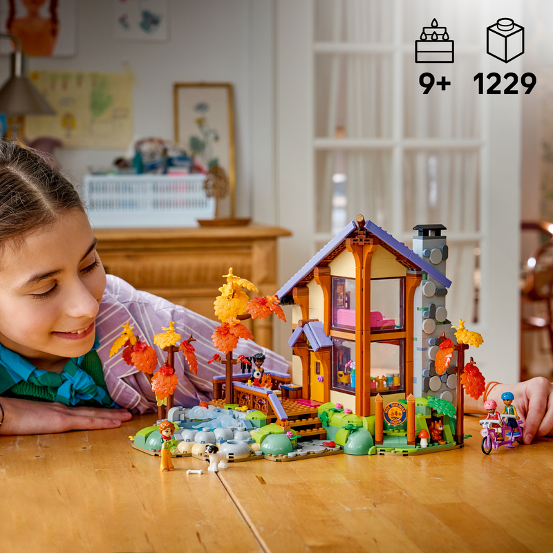 Lego Friends Cosy Autumn Forest Cabin Toy Set 42705