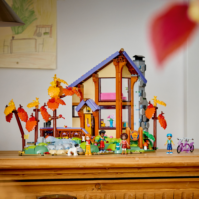 Lego Friends Cosy Autumn Forest Cabin Toy Set 42705