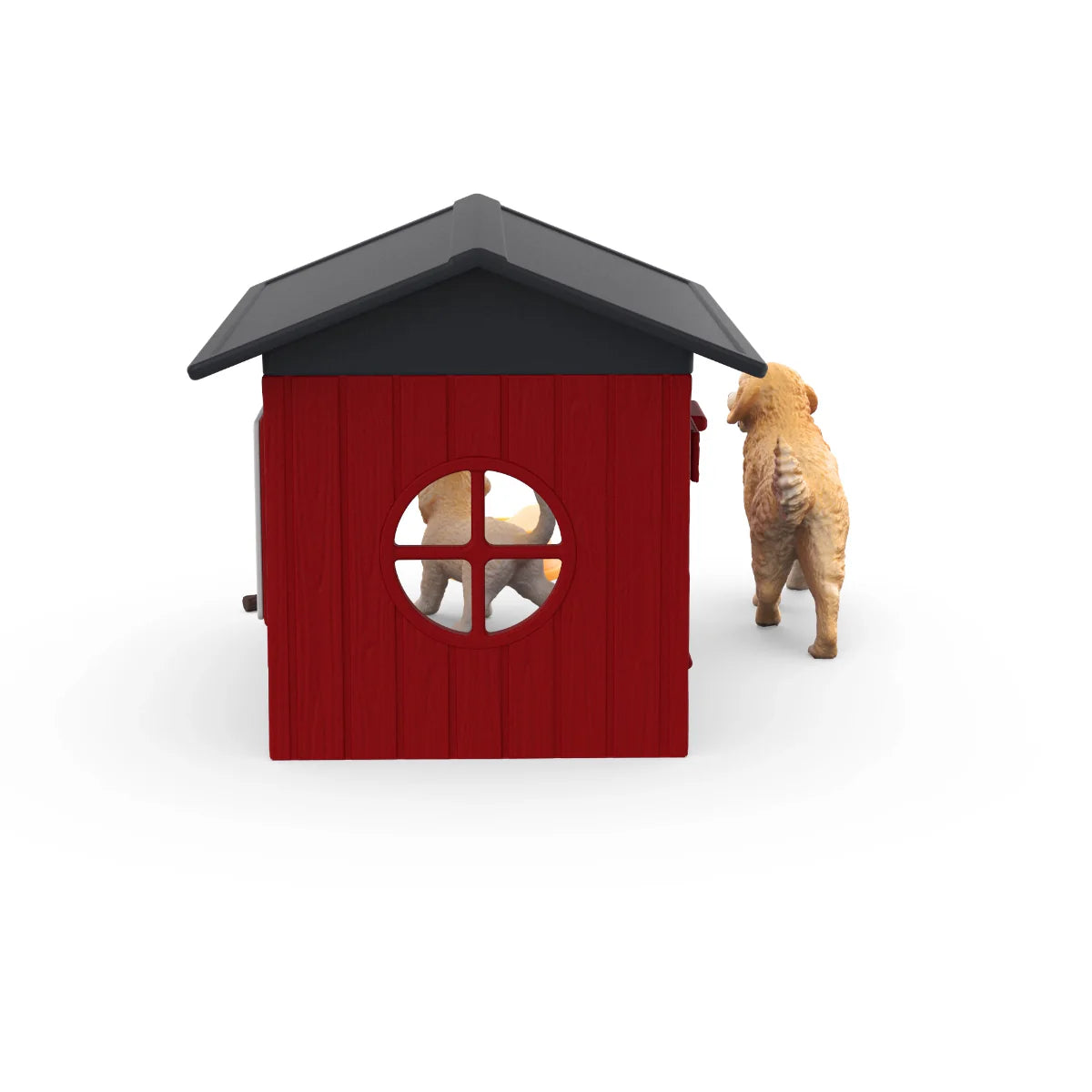 Schleich Dog Kennel With Golden Retriever
42722