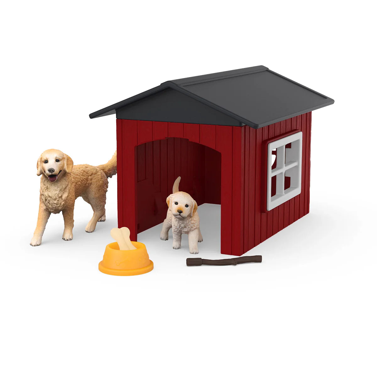 Schleich Dog Kennel With Golden Retriever
42722