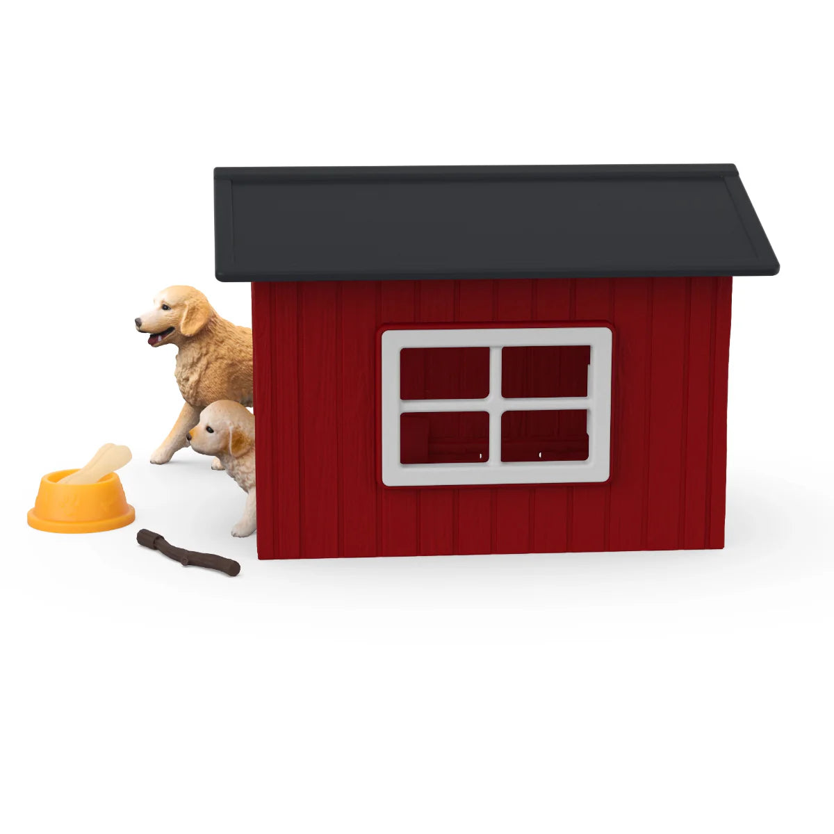 Schleich Dog Kennel With Golden Retriever
42722