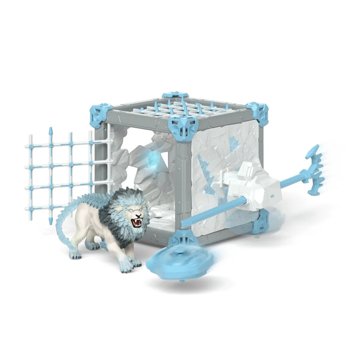 Schleich Eldrador Battlecave Ice Lion