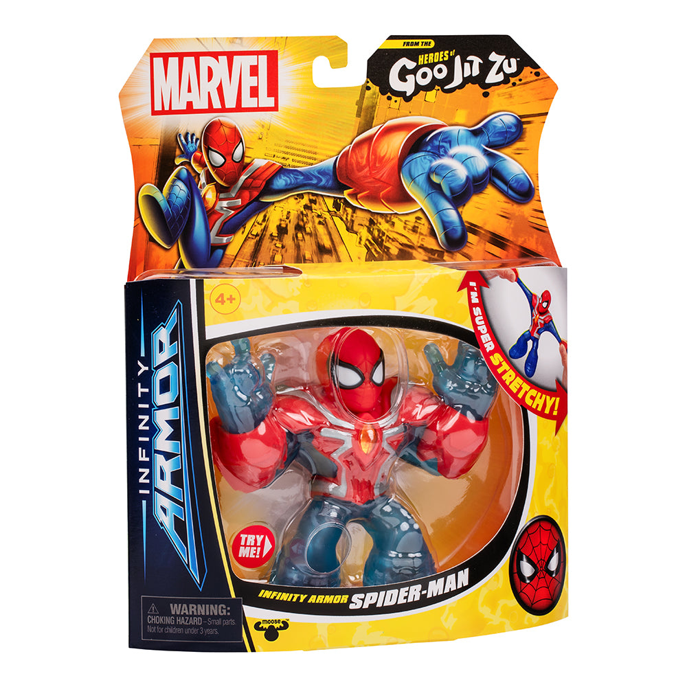 Heroes Of Goo Jit Zu Marvel Infinity Armor Spider-Man