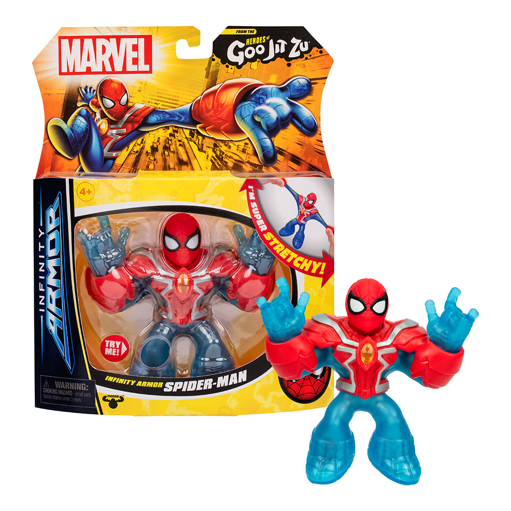 Heroes Of Goo Jit Zu Marvel Infinity Armor Spider-Man