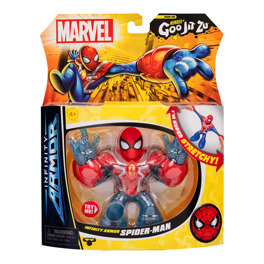 Heroes Of Goo Jit Zu Marvel Infinity Armor Spider-Man