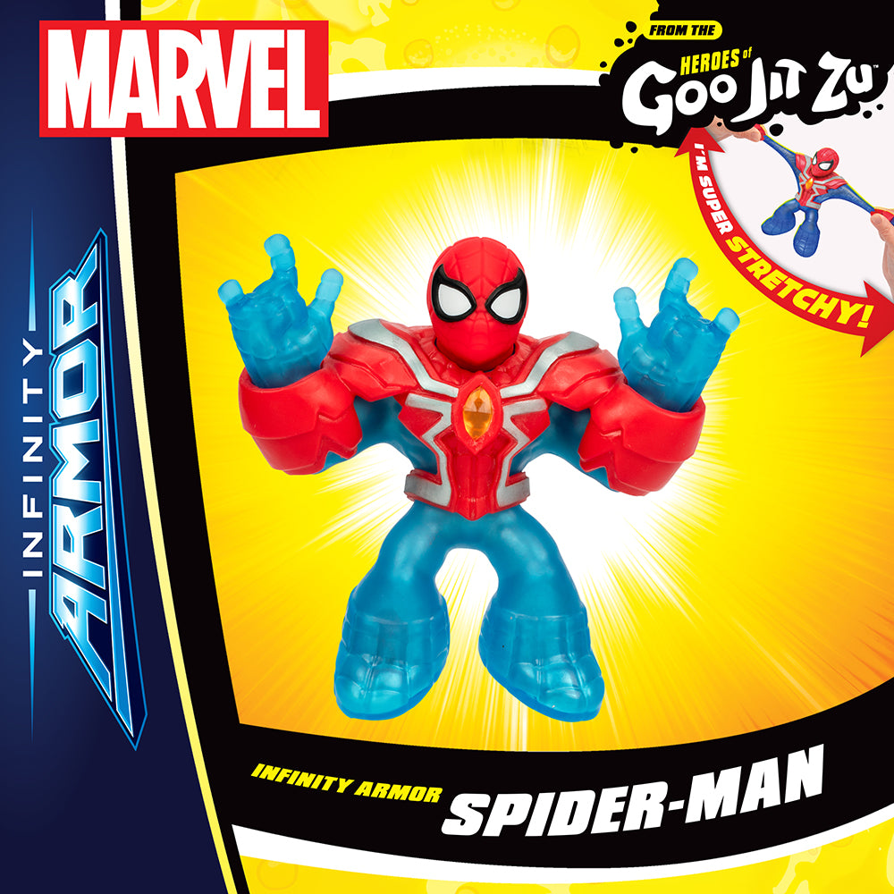 Heroes Of Goo Jit Zu Marvel Infinity Armor Spider-Man