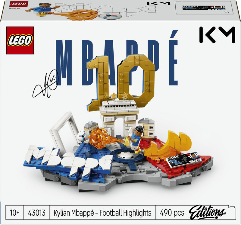 Lego® Editions Kylian Mbappé – Football Highlights 43013