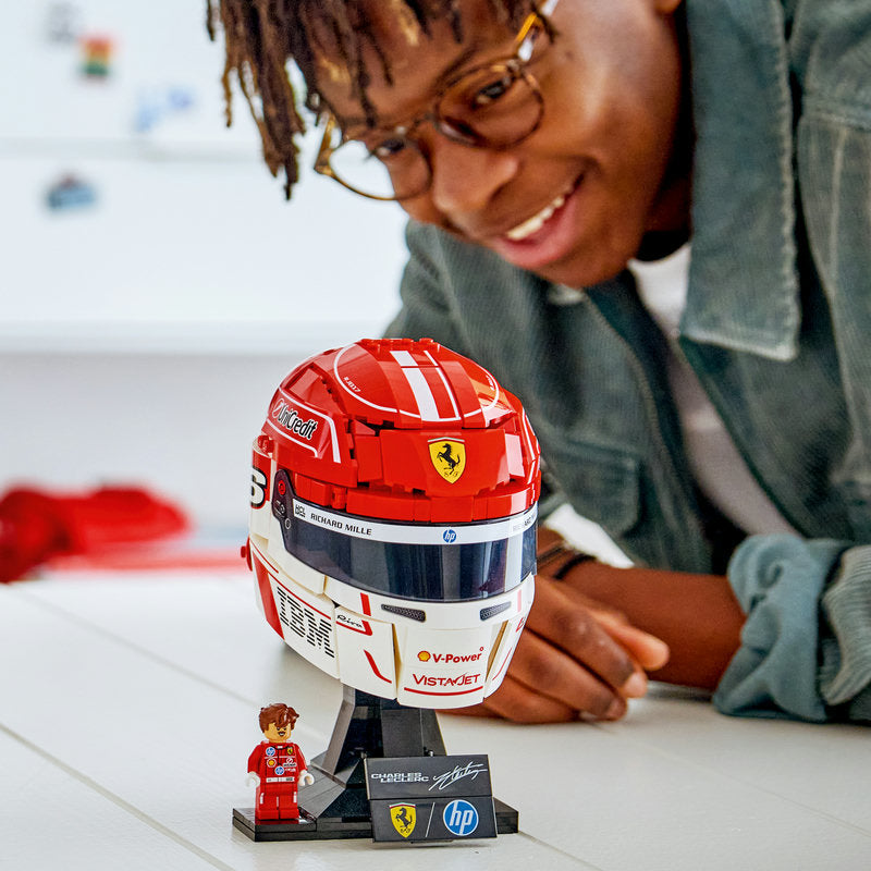 Lego® Editions Scuderia Ferrari Hp Charles Leclerc Formula 1 Helmet 43014