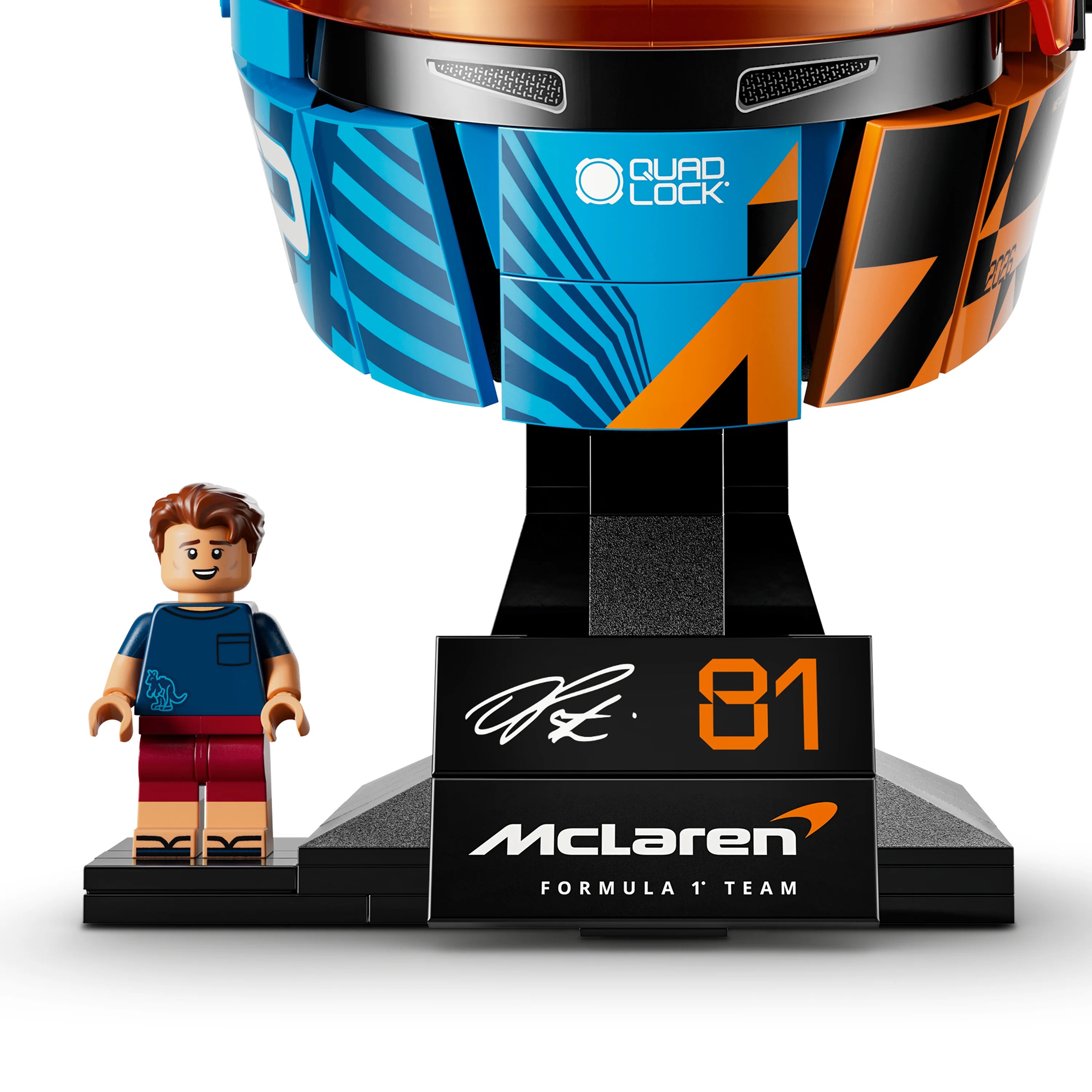 Lego Editions Mclaren Mastercard F1 Team Oscar Piastri Helmet 43017